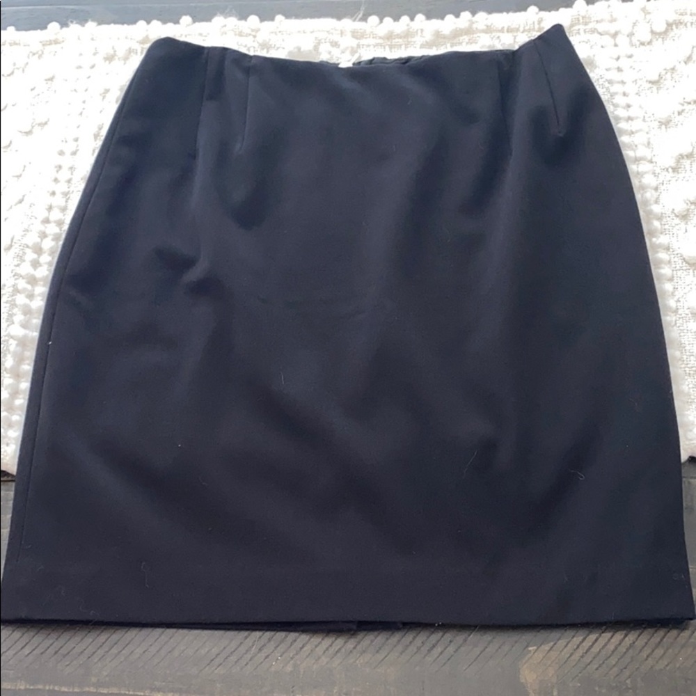 INC black mini skirt